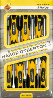 Набор отверток Энкор 19539