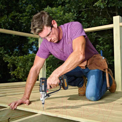 Аккумуляторная дрель-шуруповерт Worx Switchdriver WX176.2