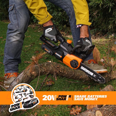 Пила цепная аккумуляторная Worx WG322E.9