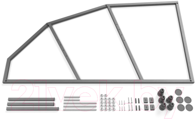 Ванна акриловая Cersanit Joanna 160x95 R / WA-JOANNA-160-R (с каркасом)