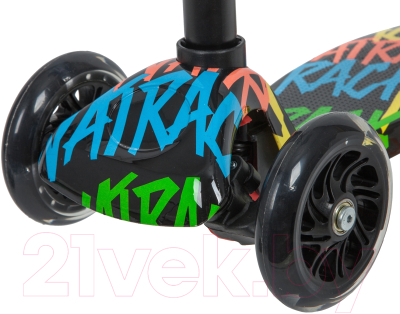 Самокат детский Novatrack RainBow Start Graffiti 120.NRAINBOW.GBL20