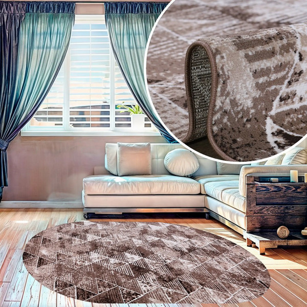 Коврик Белка Лайла Де Люкс Овал 15850 10842