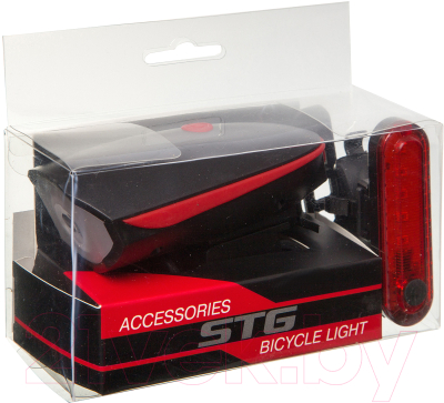 Набор фонарей для велосипеда STG Х95128