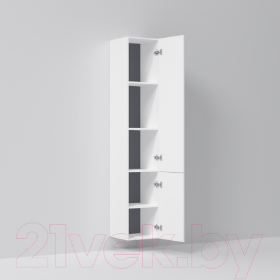 Шкаф-полупенал для ванной AM.PM Gem M90CHR0306WG (правый)