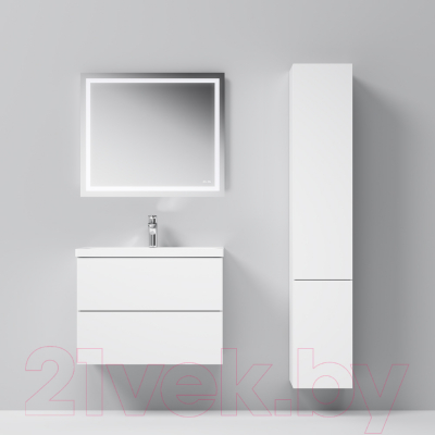 Шкаф-полупенал для ванной AM.PM Gem M90CHR0306WG (правый)