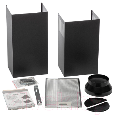 Вытяжка наклонная Krona Inga 600 Black Sensor / 00018185