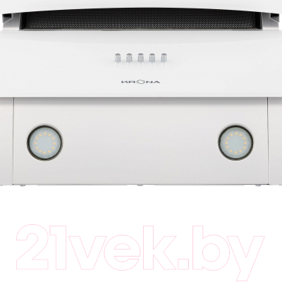 Вытяжка наклонная Krona INGA 600 White Push Button / 00018712