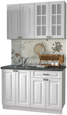 Кухонный гарнитур Интерлиния Мила Деко 1.2 А - фото