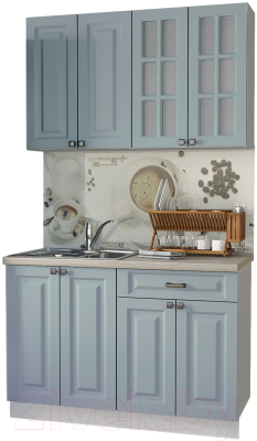 Кухонный гарнитур Интерлиния Мила Деко 1.2 А - фото