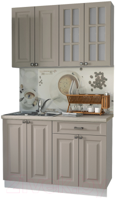 Кухонный гарнитур Интерлиния Мила Деко 1.2 А - фото