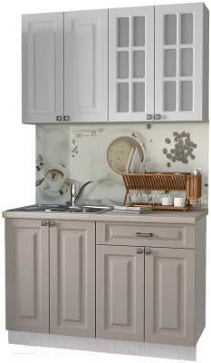 Кухонный гарнитур Интерлиния Мила Деко 1.2 А - фото