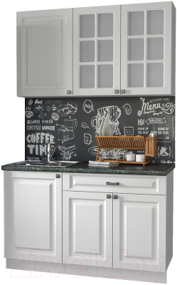 Кухонный гарнитур Интерлиния Мила Деко 1.3 А - фото