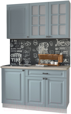 Кухонный гарнитур Интерлиния Мила Деко 1.3 А - фото