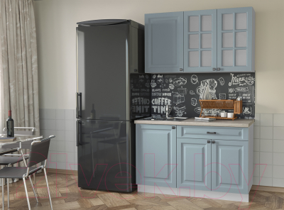 Кухонный гарнитур Интерлиния Мила Деко 1.3 А