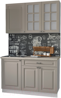 Кухонный гарнитур Интерлиния Мила Деко 1.3 А - фото