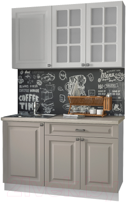 Кухонный гарнитур Интерлиния Мила Деко 1.3 А - фото