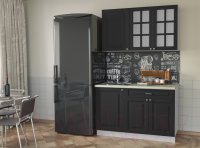 Кухонный гарнитур Интерлиния Мила Деко 1.3 А