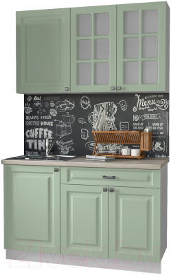 Кухонный гарнитур Интерлиния Мила Деко 1.3 А - фото