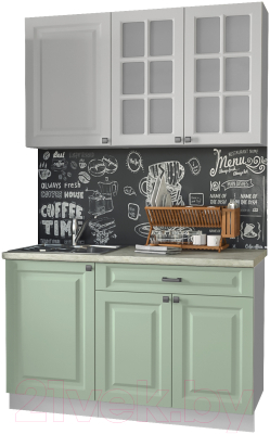 Кухонный гарнитур Интерлиния Мила Деко 1.3 А - фото