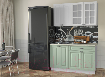 Кухонный гарнитур Интерлиния Мила Деко 1.4 А