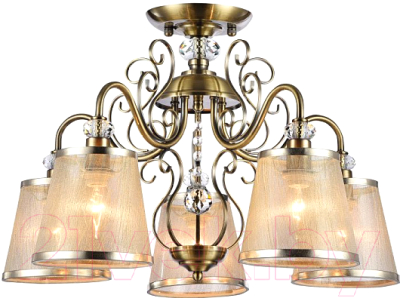 Люстра Freya Driana FR2405-PL-05-BZ / FR405-05-R - фото