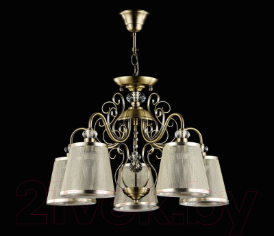 Люстра Freya Driana FR2405-PL-05-BZ / FR405-05-R
