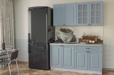 Кухонный гарнитур Интерлиния Мила Деко 1.6 А