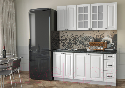 Кухонный гарнитур Интерлиния Мила Деко 1.7А