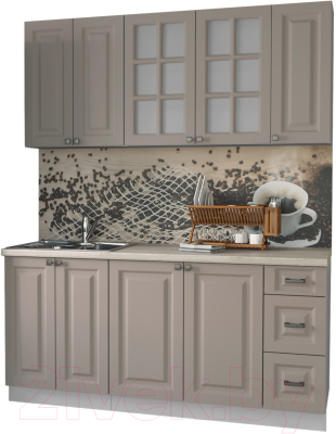 Кухонный гарнитур Интерлиния Мила Деко 1.7 А - фото
