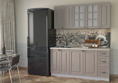 Кухонный гарнитур Интерлиния Мила Деко 1.7 А