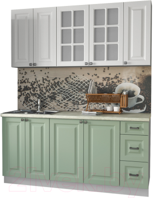 Кухонный гарнитур Интерлиния Мила Деко 1.7А - фото