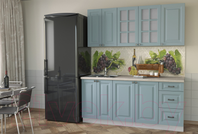 Кухонный гарнитур Интерлиния Мила Деко 1.8А