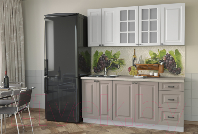 Кухонный гарнитур Интерлиния Мила Деко 1.8А