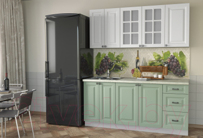 Кухонный гарнитур Интерлиния Мила Деко 1.8А