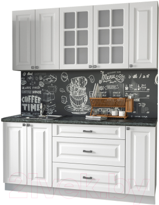 Кухонный гарнитур Интерлиния Мила Деко 1.7Б - фото