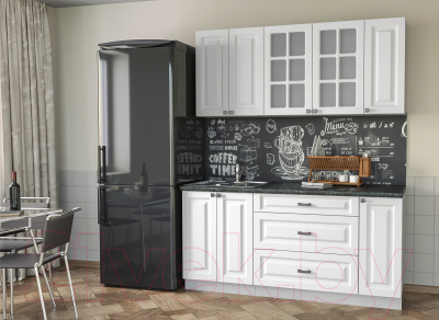 Кухонный гарнитур Интерлиния Мила Деко 1.7Б