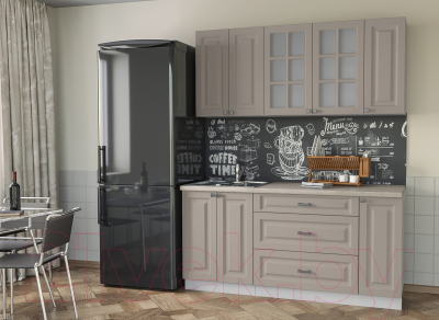 Кухонный гарнитур Интерлиния Мила Деко 1.7Б