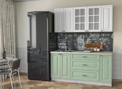 Кухонный гарнитур Интерлиния Мила Деко 1.7Б