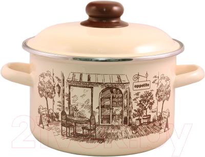 Кастрюля Appetite Cafe 1RD161M - фото