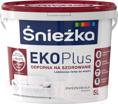 Краска Sniezka EKO Plus - фото