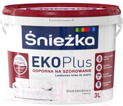 Краска Sniezka EKO Plus - фото