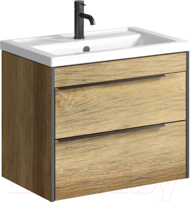 Тумба с умывальником Aqwella Fargo 70 / FRG0107DB - фото