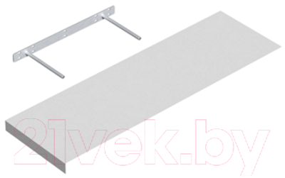 Полка Domax FS 80/24 BI / 65110 (795x235, белый) - фото