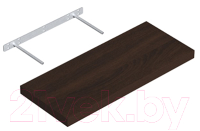Полка Domax FS 60/24 WE / 65084 (595x235, венге) - фото