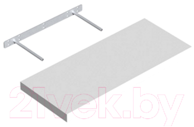 Полка Domax FS 60/24 BI / 65080 (595x235, белый) - фото