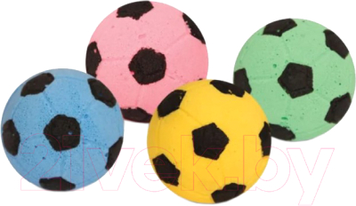 Набор игрушек для кошек Triol Мяч футбольный / 22131014 - фото