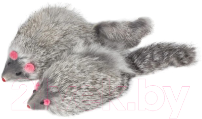 Набор игрушек для животных Triol Мышь серая M004G / 22161007 - фото