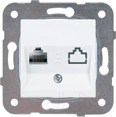 Розетка Panasonic Karre Plus WKTT04042WH-BY - фото