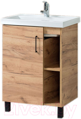 Тумба с умывальником Акваль Лофт / В2.2.01.6.0.1 - фото