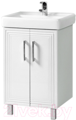 Тумба с умывальником Акваль Манго 55 / МАНГО.55.10.00.N - фото